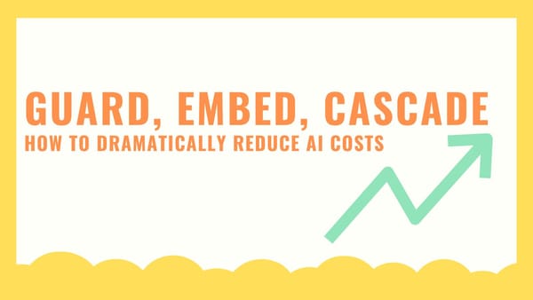 Guard, Embed, Cascade: A Framework for Cutting LLM Costs Without Cutting Quality